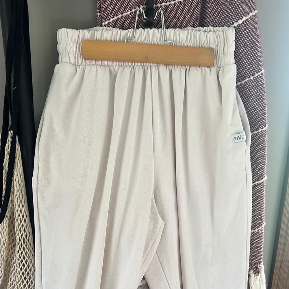 Five Dancewear Bone White Joggers - image 5